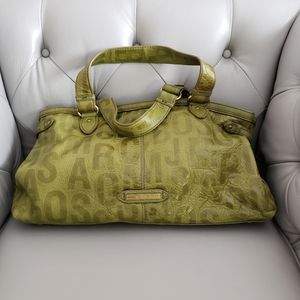 MARC BY MARC JACOBS LOGO LEATHER BAG